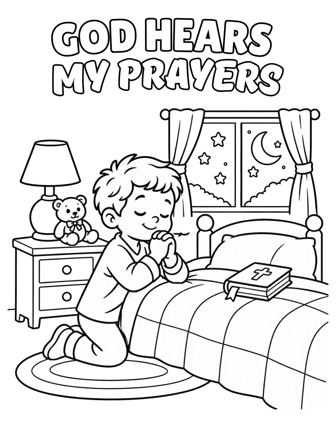 Bible Truths for Little Hearts Coloring Pages cover